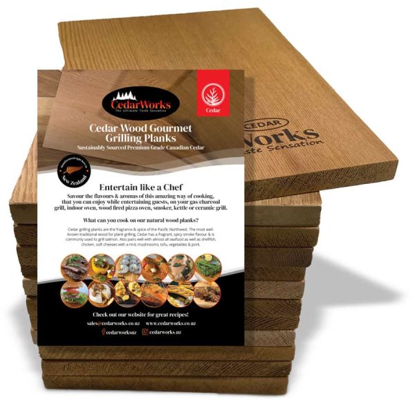 Cedar Wood Gourmet Grilling Planks CedarWorks